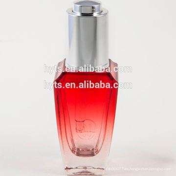 botella elegante del dropper del vidrio 30ml de lujo de la venta caliente para el aceite esencial